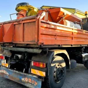 foto 4x4 komunal wywrotka 14t zima Praga NTS265 silnik DEUTZ syparka plug