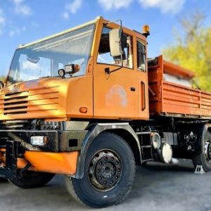 foto 4x4 komunal wywrotka 14t zima Praga NTS265 silnik DEUTZ syparka plug